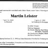 Leister Martin1933-1993 Todesanzeige